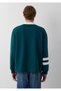 Polo Collar Green Sweatshirt 0S10612-90366 - 5