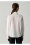 Ecru Shirt with Pockets Regular Fit / Normal Cut 1211652-80194 - 5