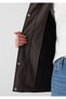 Hooded Brown Jacket Oversize / Wide Cut 1110868-70219 - 7