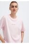 Logo Printed Pink T-Shirt Regular Fit / Normal Cut 1613890-89200