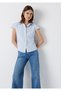 Striped Shirt Fitted / Bodycon Cut 1220467-86599