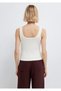 Modal Blend Ecru Athlete Fitted / Body-Fitting Cut 1613827-70057 - 5