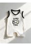 Game Time Cute Summer Baby Jumpsuit with Straps - 3