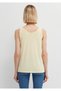 Tencel ™ ) Modal Blended Yellow Undershirt Slim Fit / Tight Fit 1613216-84571 - 5