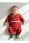 Strawberry Detailed 100% Cotton Baby Girl 5-Piece Hospital Outfit - 2