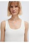 Modal Blend Ecru Athlete Fitted / Body-Fitting Cut 1613827-70057 - 6