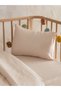 Real Cotton Satin Baby Duvet Cover Set Powder – Hypoallergenic Soft Natural 100X150 cm - 3