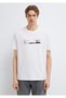 Printed White T-Shirt Loose Fit / Relaxed Comfortable Cut 0613629-620 - 4
