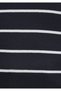 Half Button Striped Navy Blue T-Shirt Fitted / Bodycon Cut 1613713-90696 - 8