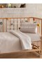 Real Cotton Satin Baby Duvet Cover Set Gray Stone – Hypoallergenic Soft Natural 100X150 cm - 3