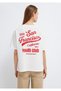San Francisco Printed Ecru T-Shirt Oversized / Wide Cut 1613862-70057 - 6