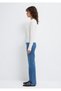 Knitted Detail Ecru Cardigan Slim Fit / Slim Fit 1710845-70057 - 5