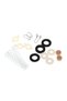 16pcs Trumpet Piston Repair Kit Spring Rest Felt Pad Valve Cork Pad for Trumpet Cornet Replacement A - 4