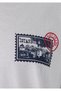 Istanbul B Printed White T-Shirt Regular Fit / Standard Cut 0612998-620 - 8