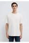 Black Ecru Basic T-Shirt Loose Fit / Relaxed Fit 0612731-70057 - 3