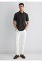 Men's Khaki Green M0612648-71587 Polo Neck T-Shirt - 4
