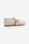 Women's Double-Strapped Troc Casual Ballerinas Bekosa Ecru - 8