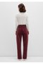 Laura Burgundy Velvet Trousers101153-85728 - 5