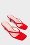 Malory Thin Strap Flip-Flop Closed Toe Short Heeled Women's Slippers - 2