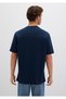 Istanbul Printed Navy Blue T-Shirt Loose Fit / Loose Relaxed Fit0611881-70490 - 4