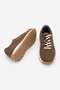 Women's Suede Detailed Multi-Part Lace-Up Casual Sneaker Sports Shoes Asune Light Brown Suede - 7