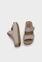 Anatomical Soft Comfortable Sole Wedge Heel Mother's Slippers - 5