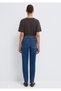 Cindy Gold Shape Dark Jean Trousers 100277-33687 - 5