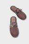 Bobbie Mesh Flat Heeled Women's Sabo Slippers - 6