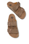 Double Banded Buckle Women's Slippers - 2