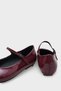 Nickie Buckle-Strapped Blunt-Toe Flat Heeled Casual Women's Ballerinas - 4