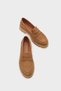 Tisha Cork Sole Genuine Leather Women's Loafers - 5