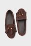 Veronique Tasseled Soft Women's Loafers Shoes with Wooden Accessories - 4