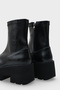 Women's Boots with Tractor Sole - 4