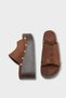 Rina Suede Stone Detailed Wedge Heel Daily Women's Slippers - 3