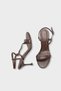 Corilla Round Toe Medium Heel Ankle Strap Women's Stylish Shoes - 4