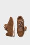 Doralyn Genuine Leather Suede Pompom Women's Sneaker Sports Shoes - 5
