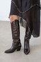Andrew Women's Leather Boots Brown