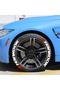 Pvc Rubber Hankook Motorcycle and Automobile 3Dembossing Stripe Tire Lettering 4Pcs - 3