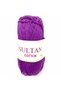 (5 Pieces) Sultan Cotton Amigurumi Yarn No:34 Purple - 2