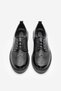 Women's Lace-Up Masculine Double-Faced Casual Oxford Shoes Sindo Black - 7