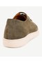Classic Color Detailed Leather Sports Shoes - 3