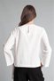 Regular Fit Long Sleeve Voile Ecru Women's Tunic I0323Ax/Er105 - 6