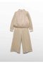 Girl's Top and Bottom Set Ecru