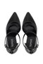 Women's Faux Leather Black Patent Leather Heeled & Stiletto Shoes - 5