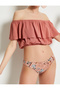 Ruffle Detailed Bustier - 2