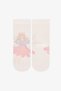 Girl's Fairy Bloom Cotton 4-Pair Socks - 5