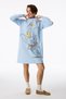 Blue Dumbo Cotton Long Sleeve Nightgown - 2
