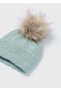 Girl's Scarf-Hat Water Green - 3