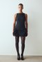 Black Scarlet Ribbon Pantyhose