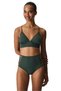 Green Fashion High Waist Bikini Bottom - 3
